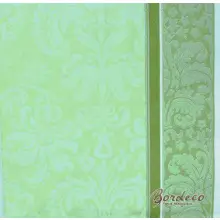 Serwetka do decoupage delikatny zielonkawy ornament 33x33 IHR Unikat
