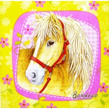 Serwetka do decoupage konie 33x33 AHA Unikat