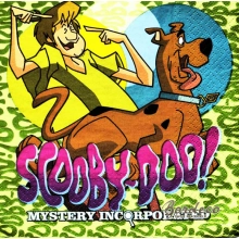Serwetka do decoupage Scooby-Doo pies z kreskówki 33x33 ARPEX Unikat