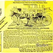 Serwetka do decoupage stara gazeta 33x33 Atelier Unikat