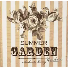 Serwetka do decoupage Summer Garden 33x33 Ambiente Unikat
