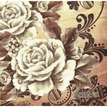 Serwetka do decoupage brązowe brazylijskie róże Ambiente Unikat