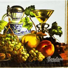 Serwetka do decoupage owocowa uczta 33x33 Ambiente Unikat