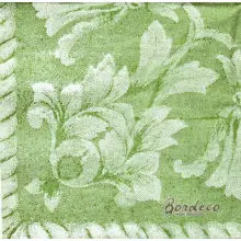 Serwetka do decoupage tkanina w motywy roślinne  33x33AVANT GARDE. Unikat.