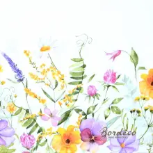 Serwetka do decoupage łąka polna 33x33 DAISY
