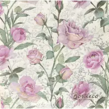 Serwetka do decoupage róże pastelowe 33x33 DAISY