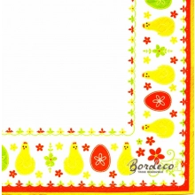 Serwetka do decoupage wielkanocna bordiura 33x33 DAISY Unikat