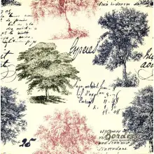 Serwetka do decoupage drzewa liściaste 33x33 DUNI. Unikat