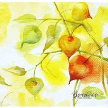 Serwetka do decoupage miechunka 33x33 DUNI