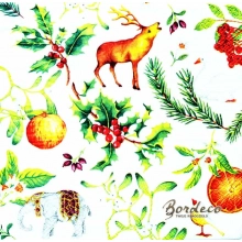Serwetka do decoupage świąteczny misz masz 33x33 DUNI. Unikat