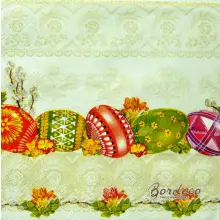 Serwetka do decoupage pisanki i kraszonki 33x33 DAISY Unikat