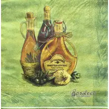 Serwetka do decoupage oliwa, oliwki 33x33 HANKE Unikat