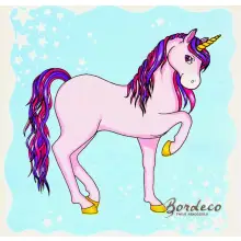 Serwetka do decoupage jednorożec 33x33 Home Unikat