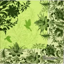Serwetka do decoupage zielony ogród HOME Unikat