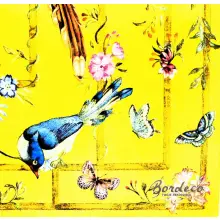 Serwetka do decoupage egzotyczne ptaki, motyle, kwiaty 33x33 IHR Unikat