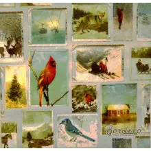 Serwetka do decoupage zimowe obrazki 33x33 IHR Unikat