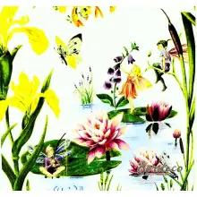 Serwetka do decoupage elfy i kwiaty 33x33 IHR Unikat