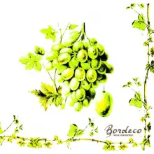 Serwetka do decoupage zielone winogrona 25x25 IHR Unikat