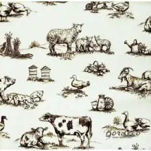 Serwetka do decoupage zwierzęta gospodarskie 33x33 IHR Unikat