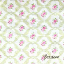 Serwetka do decoupage tapeta w różyczki 33x33 IKEA Unikat