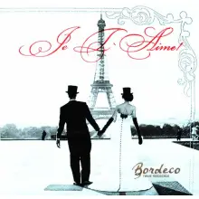 Serwetka do decoupage miłość w Paryżu, zakochana para 33x33 LUXY Unikat