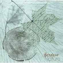 Serwetka do decoupage drewno i liście w szarościach 33x33 MAKI Unikat