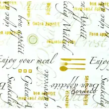 Serwetka do decoupage smacznego w różnych językach 33x33 Paper+Design Unikat