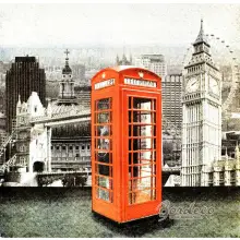 Serwetka do decoupage Londyn 33x33 PAPSTAR Unikat