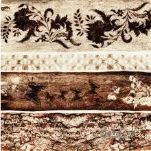 Serwetka do decoupage szlaczki w tonacji brązowej 33x33 PAW Unikat