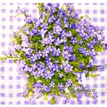 Serwetka do decoupage kwiatuszki dzwoneczki 33x33 PAW Unikat