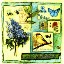 Serwetka do decoupage Love of Nature 25x25 PPD Unikat