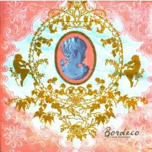 Serwetka do decoupage różowa kamea 33x33 PPD Unikat