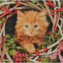 Serwetka do decoupage rudy kotek 33x33 PPD Unikat