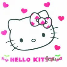 Serwetka do decoupage Hello Kitty 33x33 PROCOS Unikat
