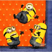 Serwetka do decoupage Minionki 33x33 PROCOS Unikat