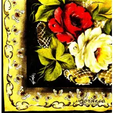 Serwetka do decoupage brazylijskie białe i czerwone róże 33x33 R+F Unikat
