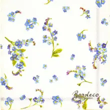 Serwetka do decoupage niezapominajki 33x33 R&F Unikat