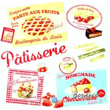 Serwetka do decoupage cukiernia, Patisserie 33x33 R2S Unikat