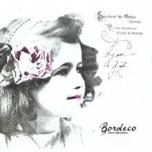 Serwetka do decoupage dziewczynka z różą 33x33 SAGEN