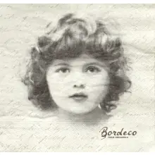 Serwetka do decoupage buzia dziewczynki 33x33 SAGEN