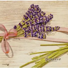 Serwetka do decoupage bukiecik lawendy 33x33 STEWO Unikat