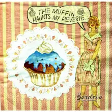 Serwetka do decoupage muffinki, babeczki 33x33 SWEET PAC, Unikat