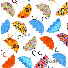 Serwetka do decoupage kolorowe parasolki 33x33 TETEaTETE Unikat