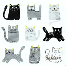 Serwetka do decoupage zabawne koty 33x33 TETEaTETE Unikat