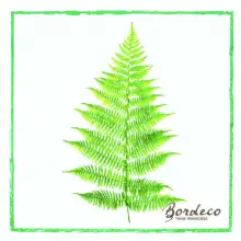 Serwetka do decoupage liść paproci 33x33 TETEaTETE Unikat