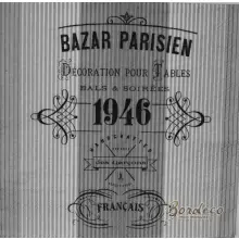 Serwetka do decoupage Bazar Parisien 33x33 Ambiente Unikat