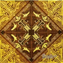 Serwetka do decoupage mozaika brązowo złota 33x33 MAKI Unikat