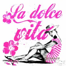 Serwetka do decoupage La dolce vita 33x33 PPD Unikat