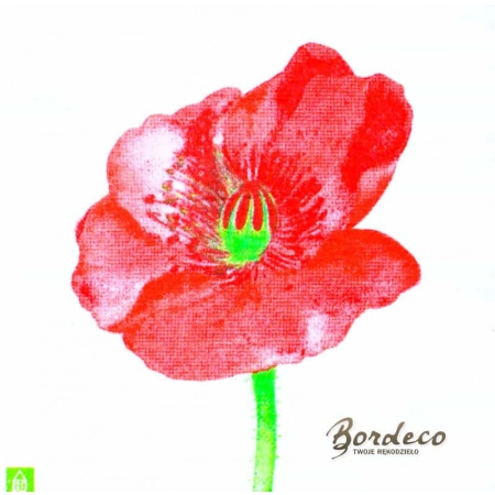 Serwetka do decoupage czerwone maki różnej wielkości AHA Unika