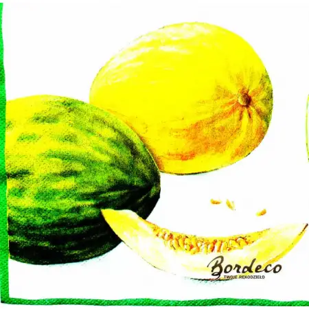 Serwetka do decoupage owoce arbuz i melon 33x33 ALIBABA Unikat
